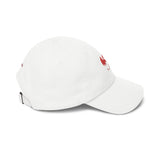 Dragon Emblem Dad Cap — Embroidered Red Dragon Logo Baseball Hat