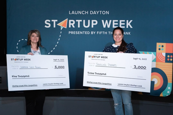 Seraphina Wins Launch Dayton Startup Week Pitch Competition!