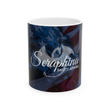 Seraphina Safety Apparel American Flag Ceramic Mug – Patriotic 11oz/15oz Coffee Cup